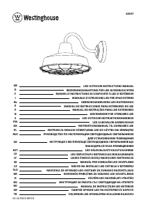 Manuale Westinghouse 6204740 Lampada