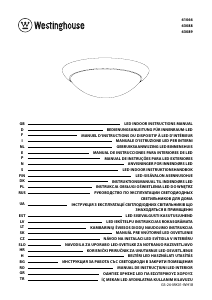 Manual Westinghouse 6308840 Lampă