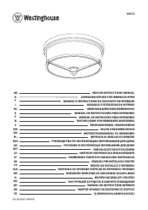 Manuale Westinghouse 6331240 Lampada