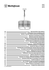 Rokasgrāmata Westinghouse 6367840 Lampa