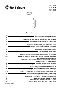 Manual Westinghouse 6373540 Lampă