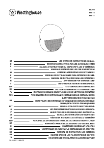 Manuale Westinghouse 6581540 Lampada