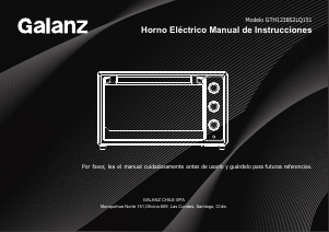 Manual de uso Galanz GTH1238S2LQ151 Horno