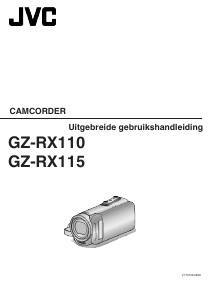 Handleiding JVC GZ-RX110BE Camcorder