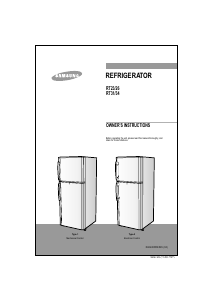 Handleiding Samsung RT31ZVSS1/XTL Koel-vries combinatie