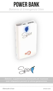 Bruksanvisning Spice PowerBank 3000 Portabel laddare