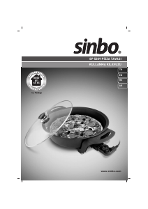 Kullanım kılavuzu Sinbo SP 5209 Tencere