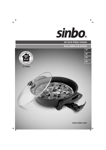 Kullanım kılavuzu Sinbo SP 5210 Tencere