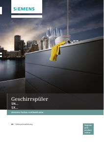 Bedienungsanleitung Siemens SN66P093CH Geschirrspüler