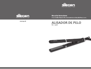 Manual de uso Siegen SG-3402 Plancha de pelo