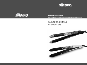 Manual de uso Siegen SG-3562 Plancha de pelo