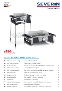 Manuale Severin PG 8112 Barbecue