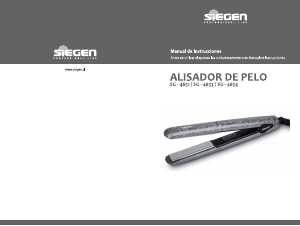 Manual de uso Siegen SG-4651 Plancha de pelo