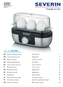 Manual Severin EK 3163 Egg Cooker