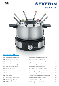 Bedienungsanleitung Severin FO 2471 Fondue