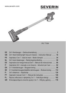 Bedienungsanleitung Severin HV 7164 Staubsauger