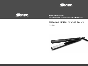Manual de uso Siegen SG-4720 Plancha de pelo