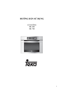 Hướng dẫn sử dụng Teka HK 500 Lò nướng