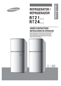 Manual de uso Samsung RT21MFSS Frigorífico combinado