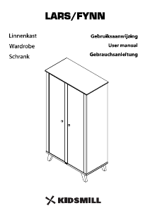 Bedienungsanleitung Kidsmill Fynn Kleiderschrank