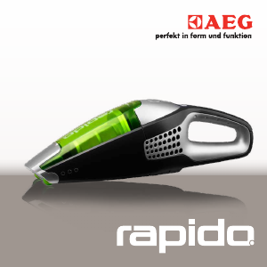 Manuale AEG AG4106 Rapido Aspirapolvere a mano