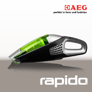 Handleiding AEG AG4106 Rapido Kruimeldief