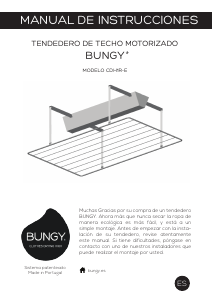 Manual de uso Bungy CDH1R-E Tendedero