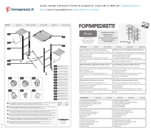 Manual de uso Foppapedretti Ursus Tendedero