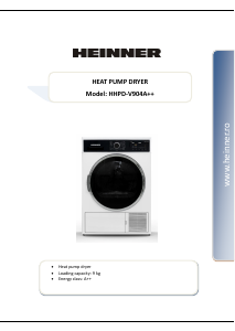 Manual Heinner HHPD-V904A++ Dryer