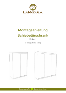Bedienungsanleitung LaModula Robart Kleiderschrank