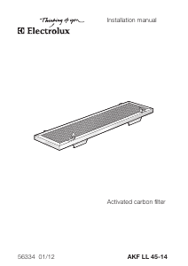 Manual Electrolux DAGL55.1 Cooker Hood