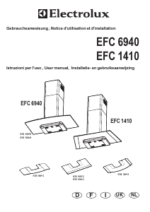 Manual Electrolux EFC1410 Cooker Hood