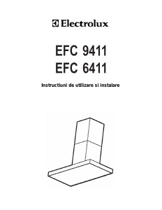 Manual Electrolux EFC6411 Hotă