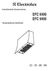 Brugsanvisning Electrolux EFC9400 Emhætte