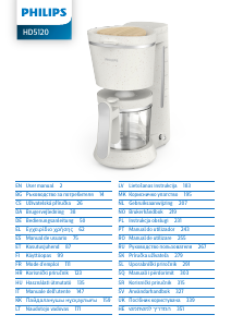 Brugsanvisning Philips HD5120 Kaffemaskine