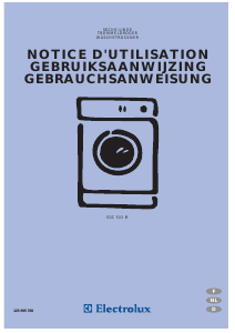Mode d’emploi Electrolux EDC503 Sèche-linge