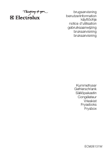 Bruksanvisning Electrolux ECM26131 Frys