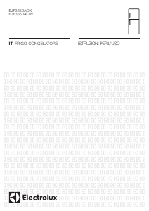 Manuale Electrolux EJF3350AOX Frigorifero-congelatore