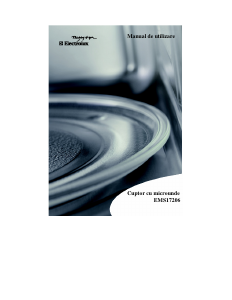 Manual Electrolux EMS17206 Cuptor cu microunde