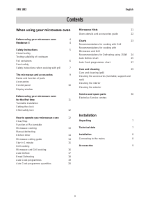 Manual Electrolux EMS1882-S Microwave