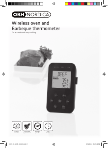 Brugsanvisning OBH Nordica 4771 Wireless Madtermometer