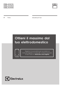 Manuale Electrolux EB6L40XSW Forno