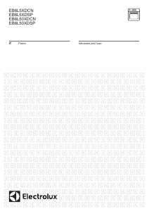 Manuale Electrolux EB6L5XDCN Forno