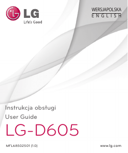 Bruksanvisning LG D605 Optimus L9 II Mobiltelefon