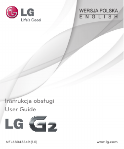 Manual LG D802n G2 Mobile Phone