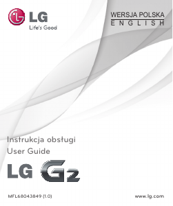 Bruksanvisning LG D802n G2 Mobiltelefon