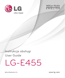 Bruksanvisning LG E455 Optimus L5 II Mobiltelefon