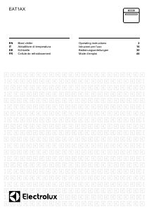 Mode d’emploi Electrolux EAT1AX Cuisinière