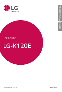 Manual LG K120E K4 Mobile Phone