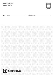 Bruksanvisning Electrolux EKI66791OX Komfyr